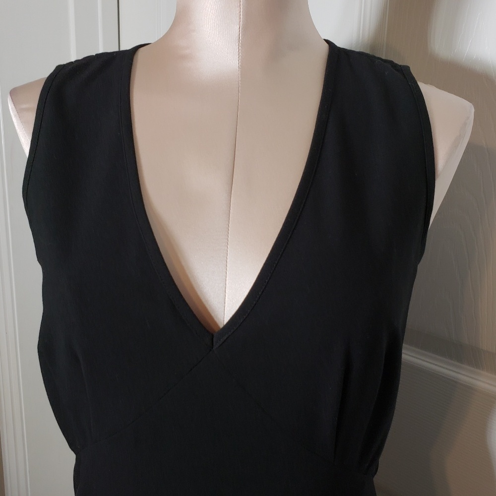 Gap Little Black Shift Dress Sz 2 - Picture 5 of 6